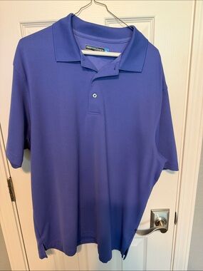 Roundtree & Yorke Men's Polo Shirt in Purple
